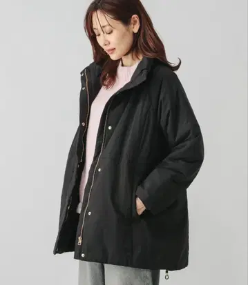 글로벌 워크 세탁 가능한 라이트 웜 스탠드 코트