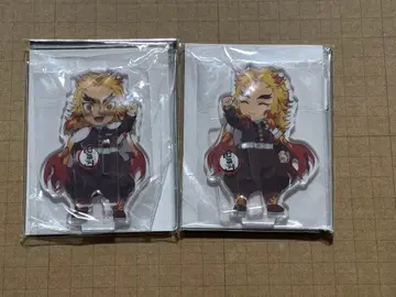 귀멸의 칼날 이어지는 아크릴 스탠드 렌고쿠 좌우 세트