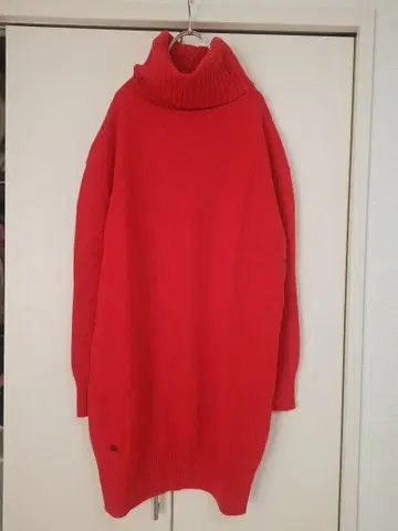 LACOSTE 터틀 니트 원피스