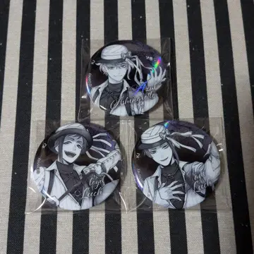 트위스테 AGF 아즐 제이드 플로이드 스케어리 캔뱃지 흑백