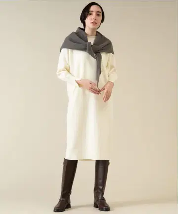 2024AW 마르티니크 더블 페이스 원피스