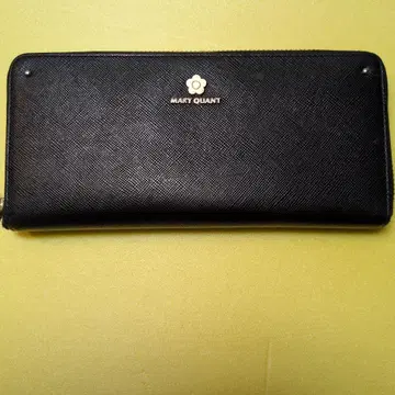 MARY QUANT 블랙 장지갑