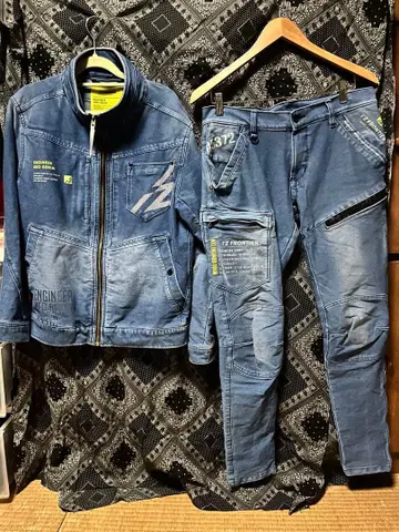 I'z FRONTIER ENGINEER NEO DENIM 상하의 세트