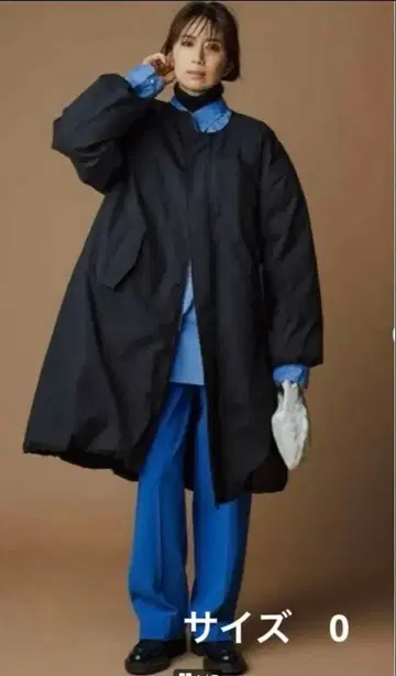 FORME 노카라 다운 코트 사이즈 0 히가시하라 아키 마더