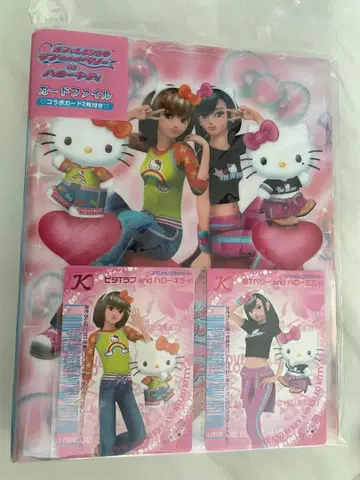 산리오 오샤레마녀 러브 and 베리 x 헬로키티 카드 파일 러브베리