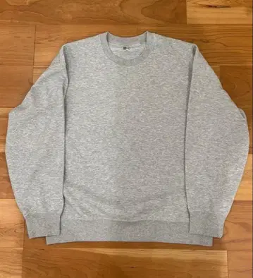 UNIQLO C 오버사이즈 스웨트 셔츠 xl 그레이