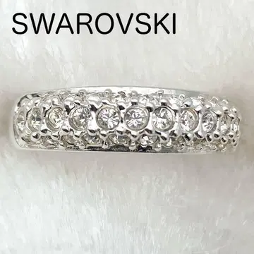 스와로브스키 파베 크리스탈 반지 10.5호 컨디션 최상