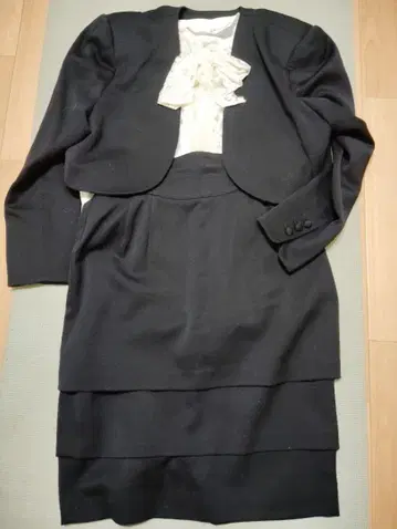 블랙 정장 세트