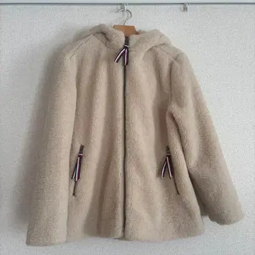 타미힐피거 보아 자켓 후드 부착