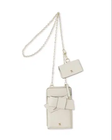 FRAY I.D 리본 멀티 숄더 화이트