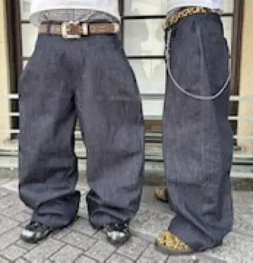 deaile Rigid baggy denim