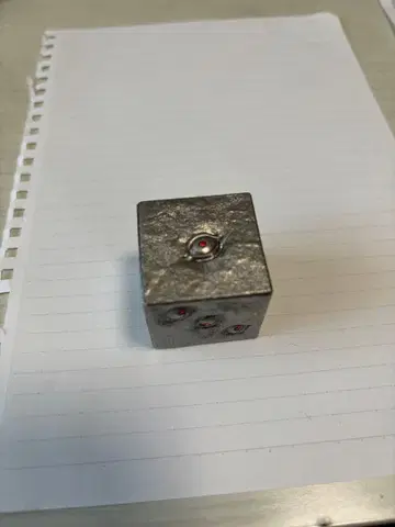 주술회전 옥문강 메탈릭 주사위