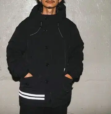 SCHOTT! 그레이 패딩 자켓 L 샷