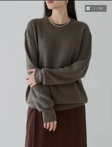 crewre 크루레 캐시미어 블렌드 메리노울 니트