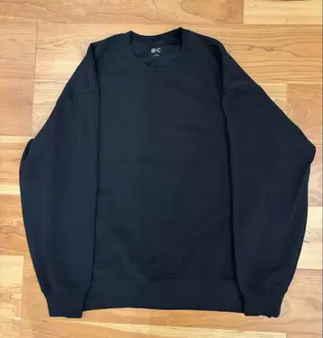 UNIQLO C 오버 사이즈 스웨트 셔츠 xl 블랙