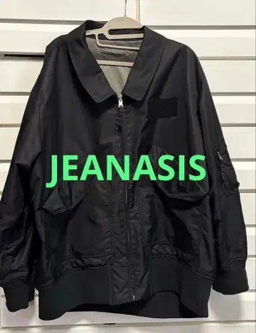 JEANASIS 리버서블 플라이트 자켓