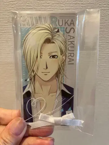 두근두근 메모리얼 Girl's Side 사쿠라이 루카 플레이트 키링