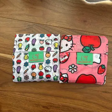 baggu 헬로키티 에코백 2개 세트 산리오