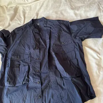 9ift 네이비 반팔 셔츠