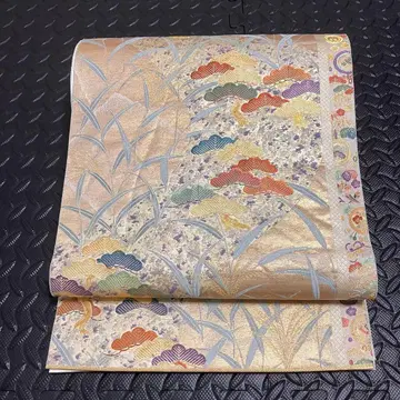 고급 순수 실크 후쿠로 오비 기모노 포멀 예복 11-3