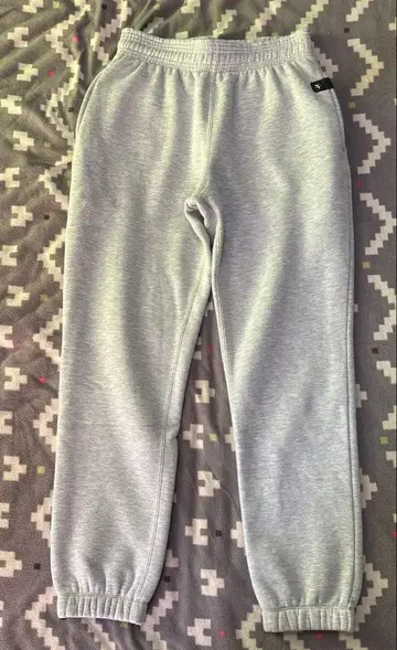 Schott 속기모 그레이 조거 팬츠 M 사이즈