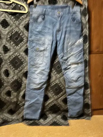 IZ FRONTIER 카고 팬츠 5192 라이트 블루