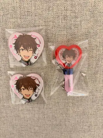 스타포니 모리사와 치아키 캔뱃지 미니 펜라이트 참