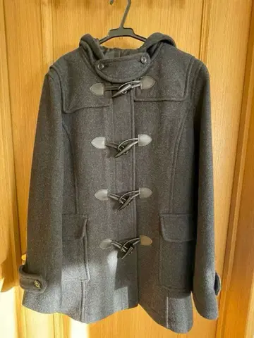 EASTBOY venus 그레이 더플 코트 L