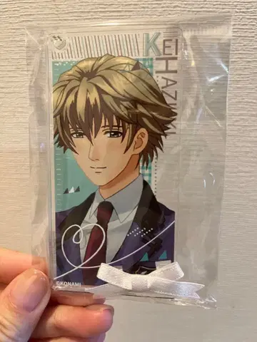 두근두근 메모리얼 Girl's Side 하즈키 케이 플레이트 키링