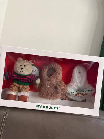 STARBUCKS 홀리데이 2025 베어리스타 미니 세트 크리스마스