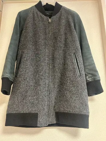 Johnbull 울 가죽 점퍼 S