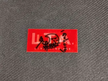 학원 아이돌 마스터 친필 사인 나가츠키 아오이 하나미 사키 학마스