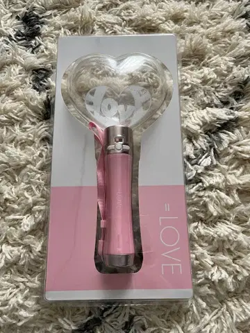 하트형 응원봉 핑크