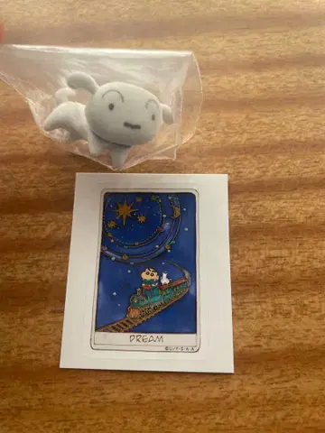 아오야마 빅카포 짱구는 못말려(크레용 신짱) 기차 캔 피규어 스티커