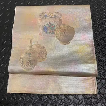 고급 순수 실크 후쿠로 오비 기모노 포멀 예복 11-3