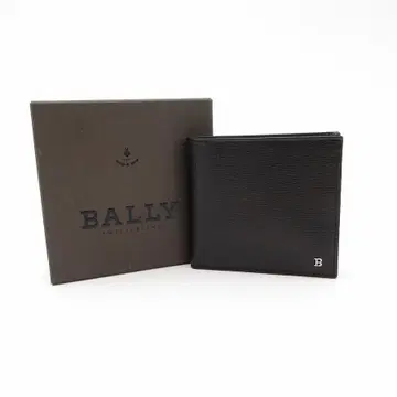 컨디션 최상 발리 BALLY 지갑 이단 접이식 가죽 30-25090106