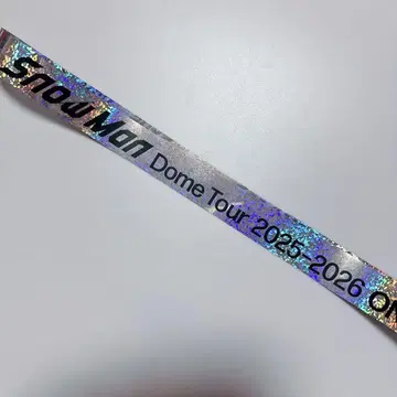 Snow Man 은색 테이프 2025