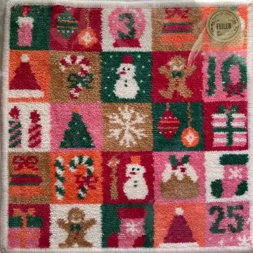 러브러리 애드벤트 달력 손수건