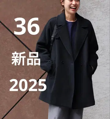 저널 스탠다드 레리움 비슈 울 모사 W 블레스 하프 코트