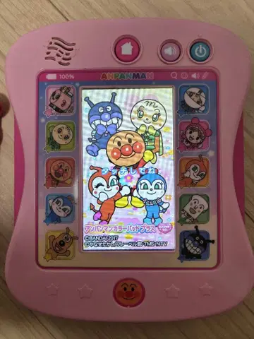 놀면서 배우는! 호빵맨 컬러 패드 플러스 핑크 BANDAI