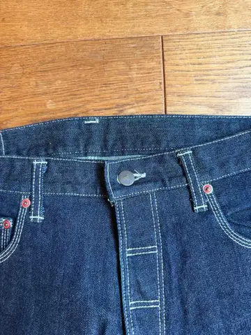 66 데님 빈티지 다크 데님 스트레이트 데님 M 사이즈