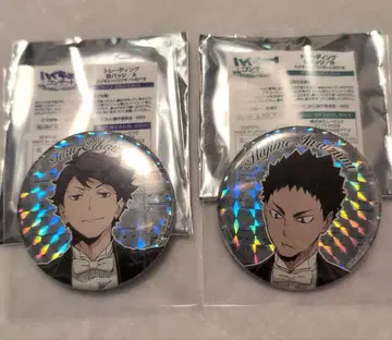 하이큐!! 콘서트 2018 오이카와&이와이즈미 홀로그램 캔뱃지