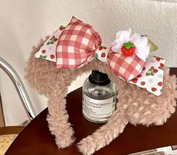 셰리메이 머리띠 딸기 리본