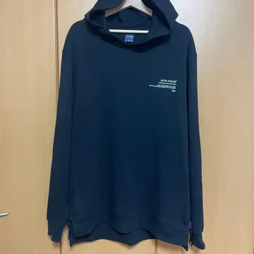 APPLEBUM 풀오버 후드티 블랙 XXL