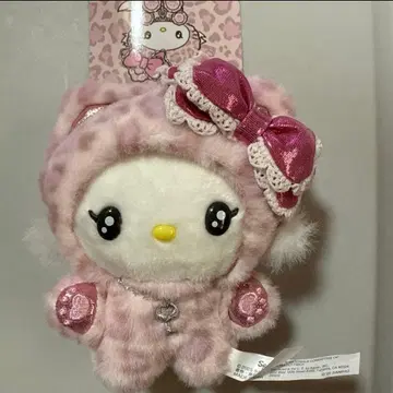 미사용 새상품 챠미 키티 갸루 고양이 고양이 귀 디자인 키링