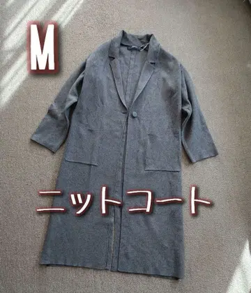 ZARA 자라 새상품 니트 코트 아우터 M 여성용 롱 가디건