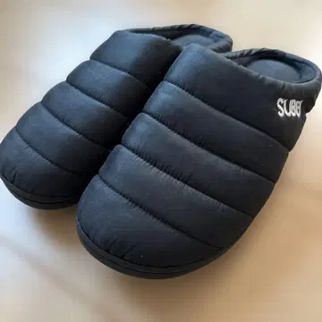 SUBU 블랙 슬리퍼