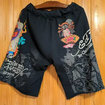 Ed Hardy 에드하디 스컬 숏팬츠 하프 팬츠