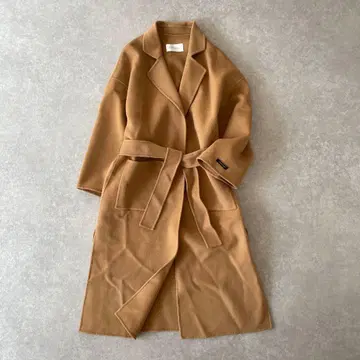 새상품급 na.e 핸드메이드 스탠다드 우코트 리버벨트 부착 롱