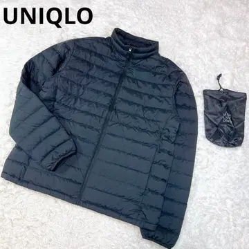 새상품급 유니클로 울트라 라이트 다운 자켓 블랙 XL